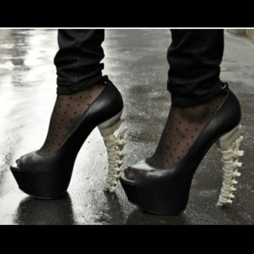 Iconic Skeleton Heels